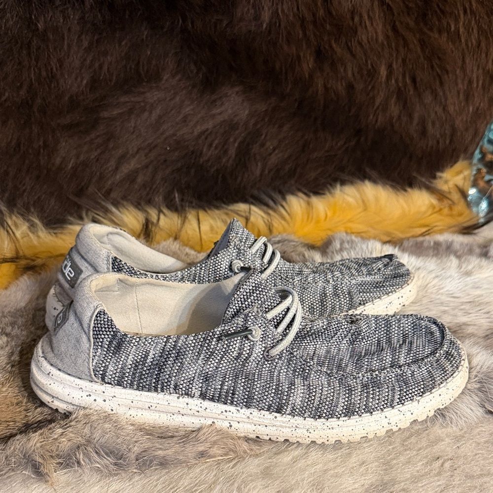 Dark Gray Wendy Sox Shoes 9 (6030)